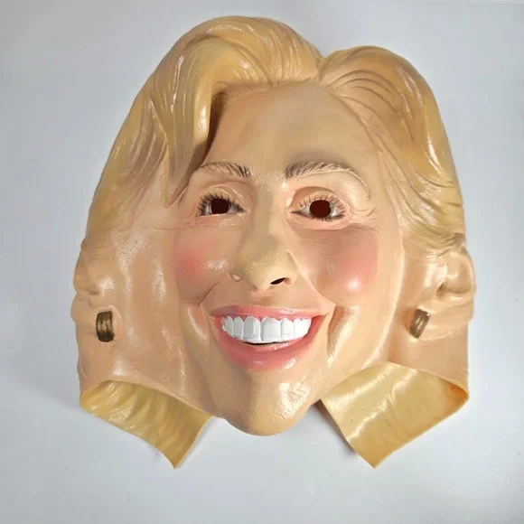 NICE Hillary Clinton Halloween Rubber Vinyl Face Head Mask Costume Disguise 2006