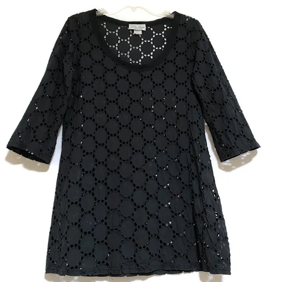 JORDAN TAYLOR EYELET TUNIC DRESS