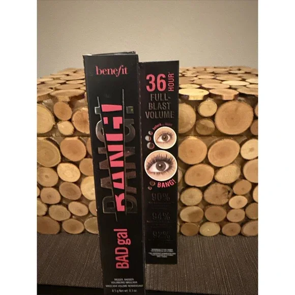Benefit BAD gal BANG Volumizing Mascara Intense Pitch Black Full Size- .3oz NIB