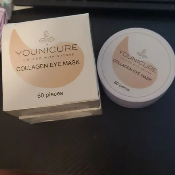 Younicure united with nature collagen mask 60pieces one box