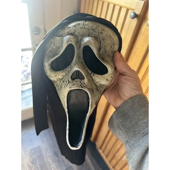 Scream Ghost Face Mask Aged Easter Unlimited Fun World