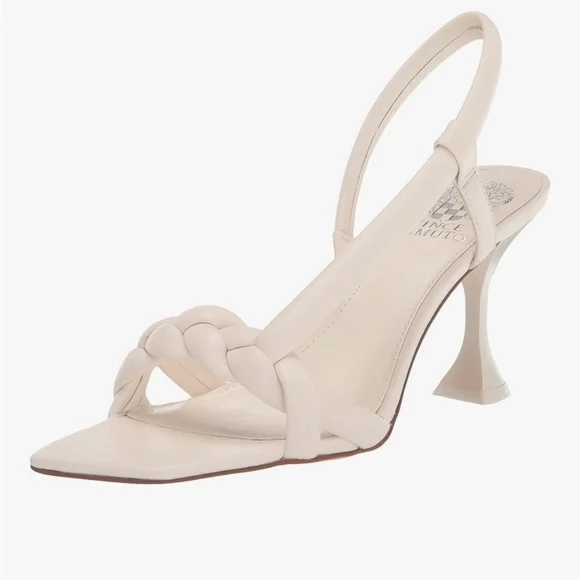 VINCE CAMUTO Women's‎ Beljiya Braided High-Heel Sandals 7.5