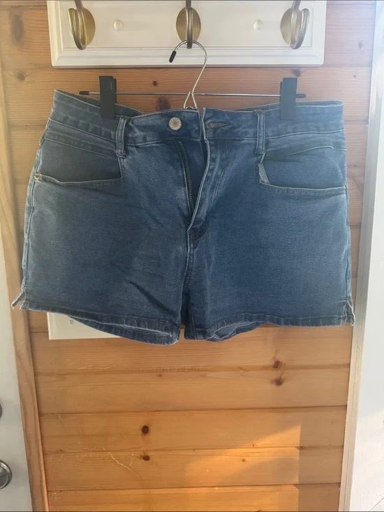 Blue Denim Women's Shorts