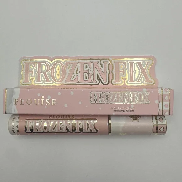 P Louise Frozen Fix Curling Mascara Black 10g New in Box Pink Winter Edition NEW