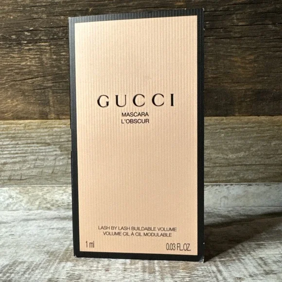 GUCCI Lash By Lash L'Obscur Length Mascara Black 0.03‎ oz Trial Size NEW