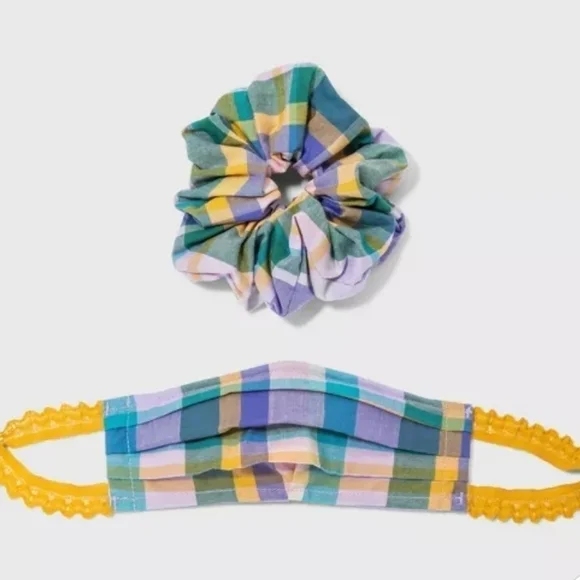 3/$15 Wild Fable Fabric Mask & Matching Hair Tie
