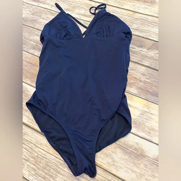 Athleta Navy Women‎ Swim One Piece