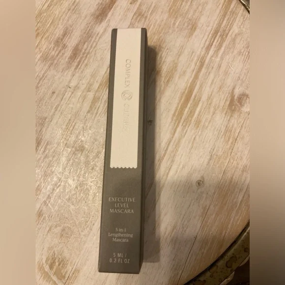 Complex Culture Executive Level Mascara Black 5 ml .2 fl oz Full‎ Size NIB