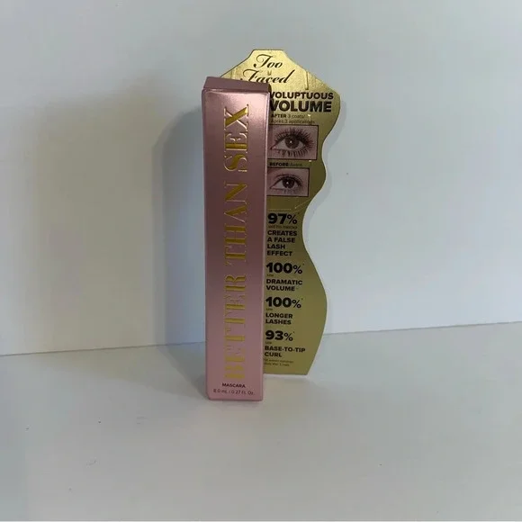 Too Faced Better Than Sex Black Mascara Set Of 3 New