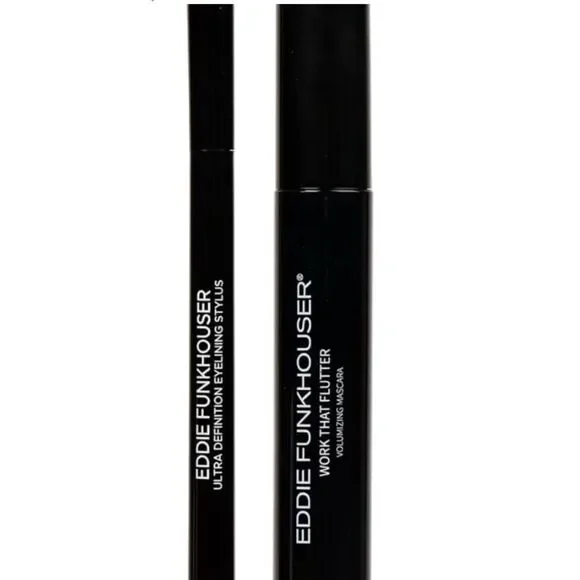 Eddie FunkHouser Eye Duo Volumizing Mascara and Eye Lining Stylus New in Package
