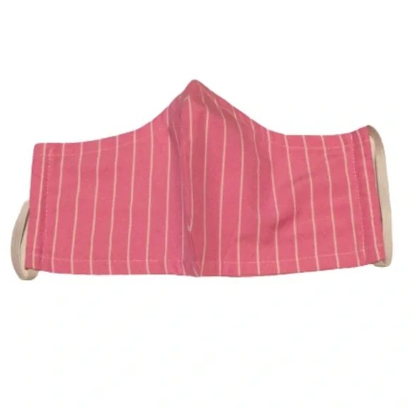 Lilly Pulitzer Cone Face Mask White Pink NEW