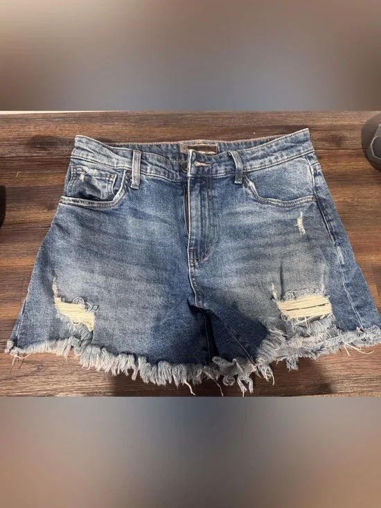 Kut from the Kloth Jane Long Short - Denim Blue size 6
