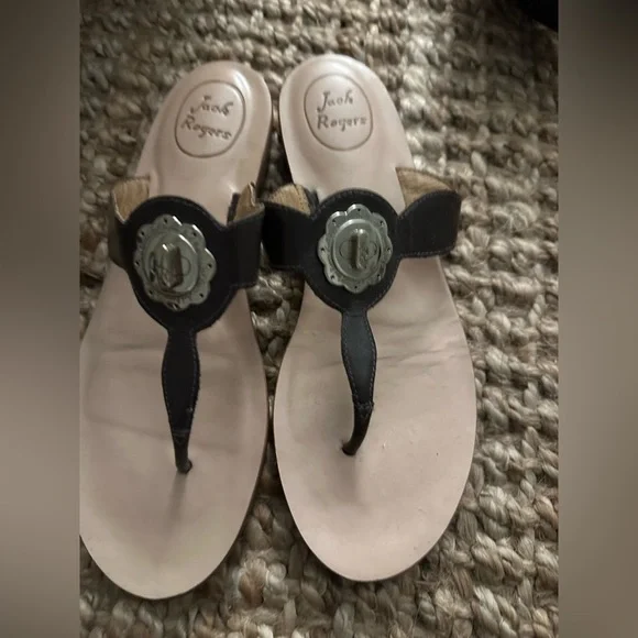 Jack Rogers Brown Sandals Minimal use Size 8.5