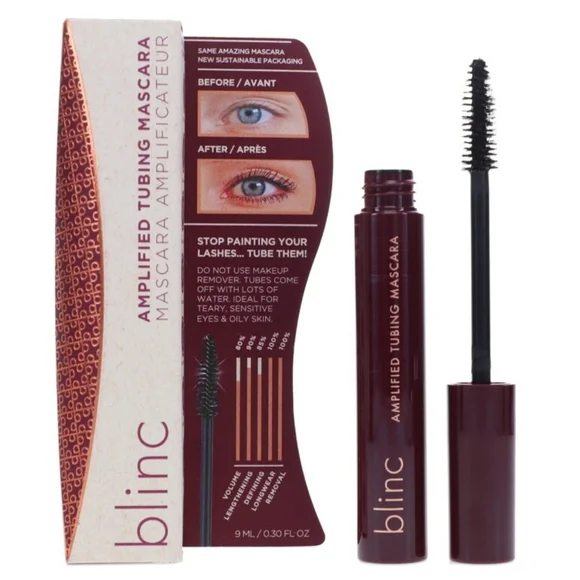 Blinc Cosmetics Amplified Tubing Mascara - Black - 0.3 Fl Oz