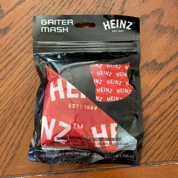 Heinz Ketchup Gaiter Masks