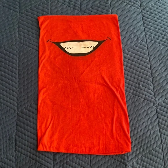 Double sided Harley Quinn smile face mask