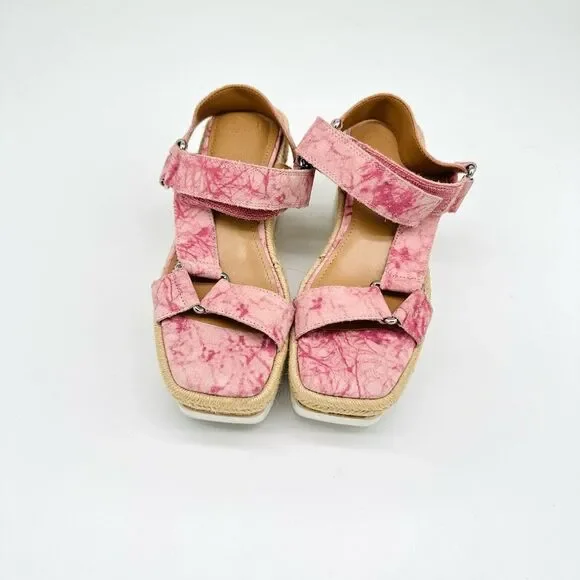 Marc Fisher Pink Strappy Sandals
