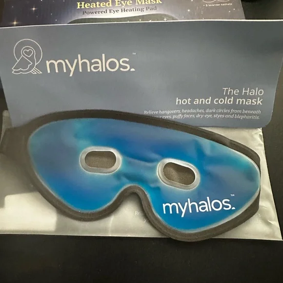 Myhalos Blue Hot and Cold Eye Mask