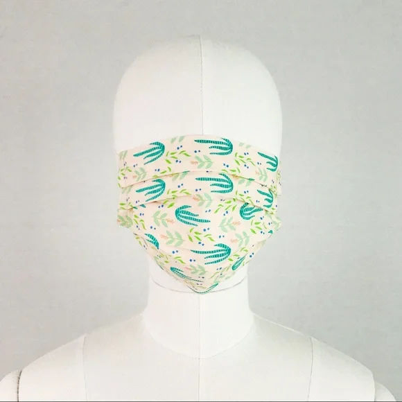 NEW 100% Cotton Printed Face Mask
