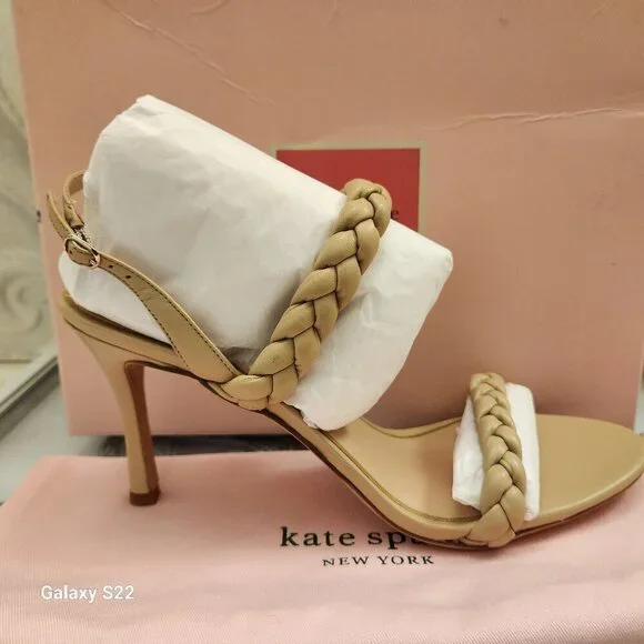 Kate Spade New York Saffron Sandal, Warm Stone. NIB. Size 11