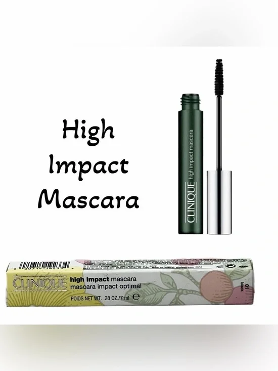 🍒3/$30 NIB Clinique High Impact Mascara ▪️ Black ▪️ Full Size