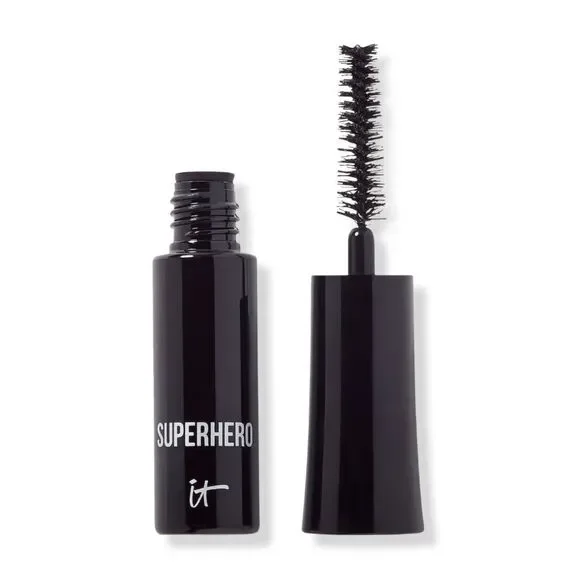 $8❤️‍🔥 It Cosmetics Superhero Masacara Mini BLACK 👁️ NEW IN BOX