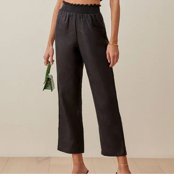 Reformation mora linen pants