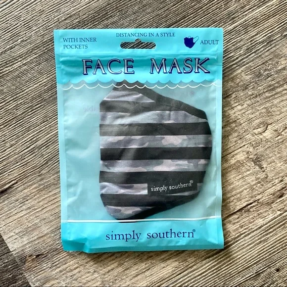 Simply Southern Adult Face Mask - NWT