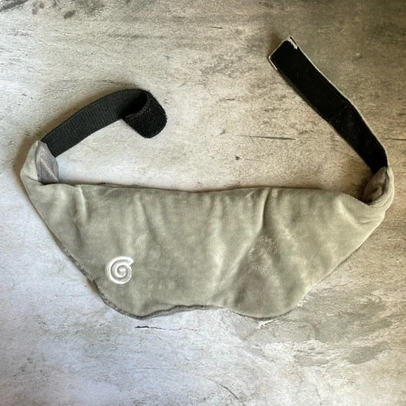 Grey Weighted Sleep Mask | Eye Mask | Sleep Blindfold | Unisex Mens Accessories