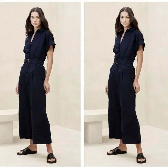 NWT Banana Republic Linen Jumpsuit