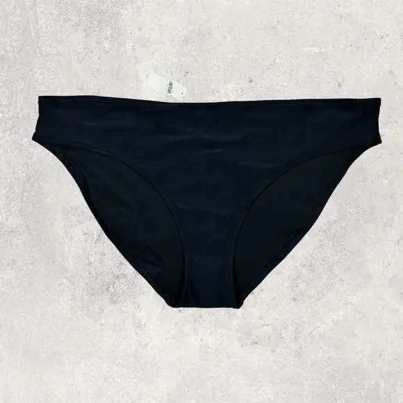 Aerie Swim Full Coverage‎ Black Bikini Bottom - XXL