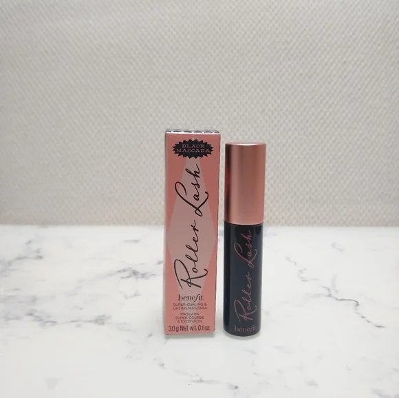 Benefit Roller Lash Curling Lifting Mascara Black Travel Size .1 oz/3 g
