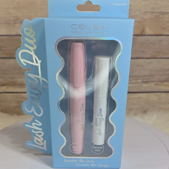 Célavi Lash Envy Duo - Pink & White Mascara Set