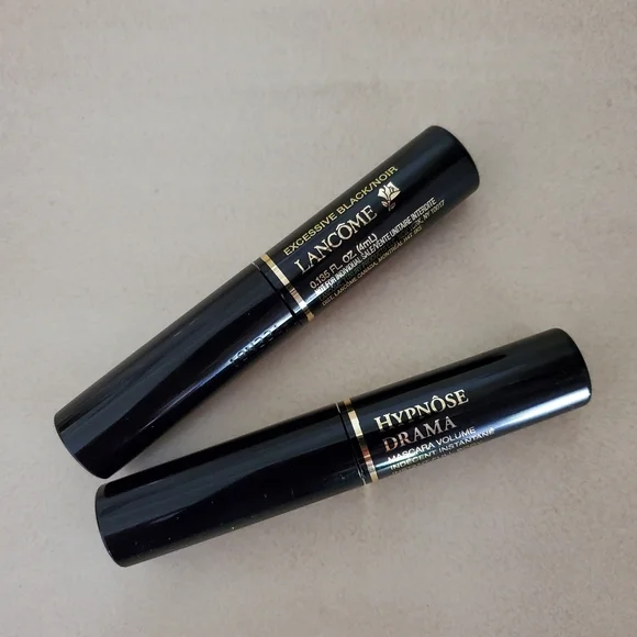 2 Lancome Hypnose Drama Mascara Excessive Black Travel Size