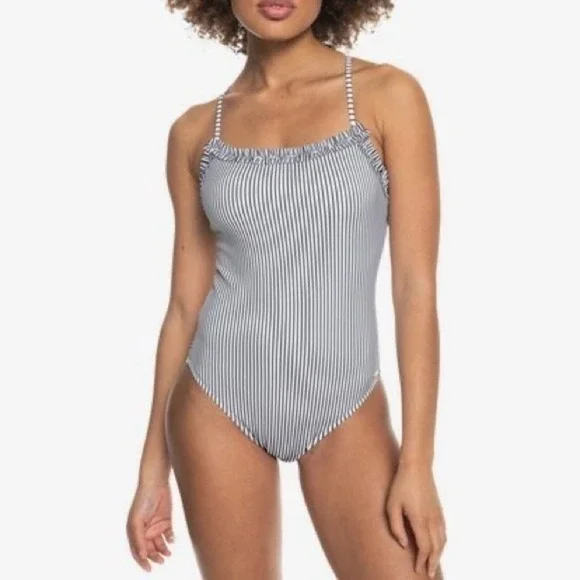 Roxy Bico Mind Of Freedom One-Piece Swimsuit Size M NWT
