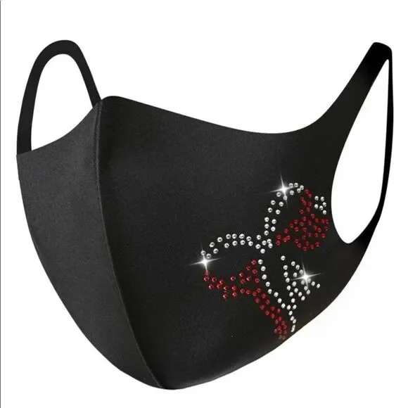 Bling Rhinestone Face Mask