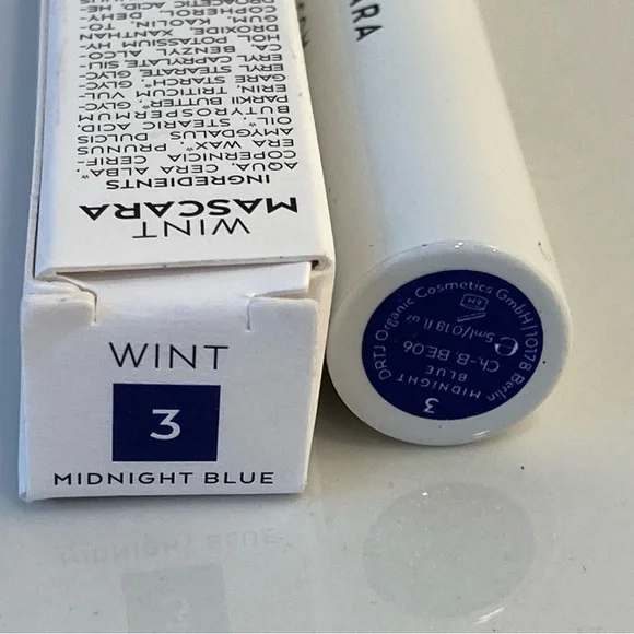 Wint Mascara in Midnight Blue Lengthening & Organic BNIB Made in Italy 5ml