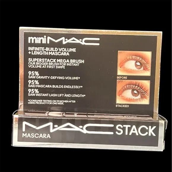 MACStack Infinite-Build Volume Mascara 0.27 oz Volumizing Formula
