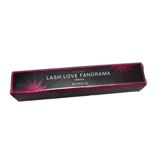 Mary Kay Lash Love Fanorama Mascara In Black Noir Fan Tip Dual Sided Brush