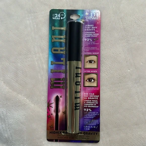 NEW Unopened Milani Highly Rated Anti-Gravity Black Mascara