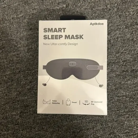 Aptkdoe Smart Sleep Mask Noise Reducing Travel 3D Cup