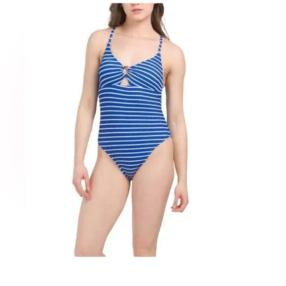 Lucky Brand - Nautical Striped Swimwear