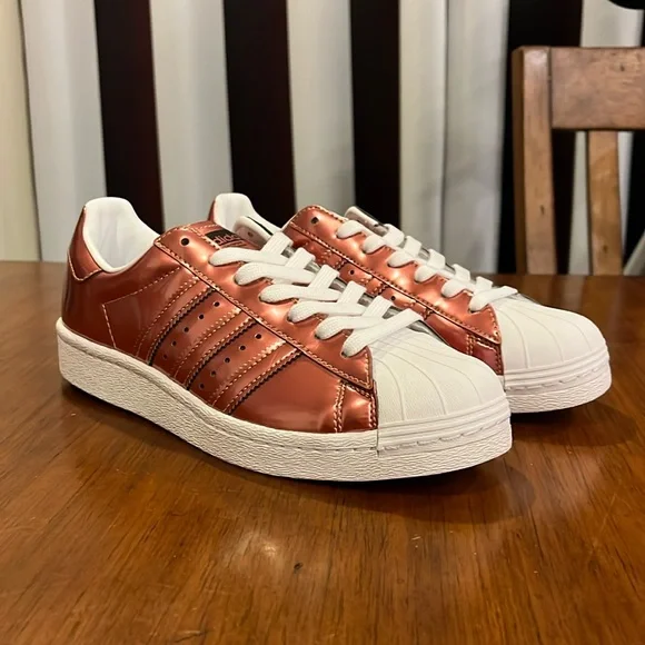 Adidas Superstar Boost Copper white Shoes Sneakers new BB2270 Women’s Sizes