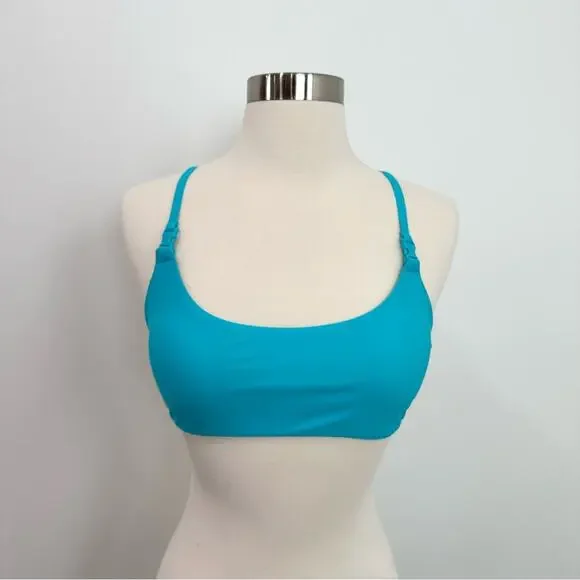 Andie Swim Cross Over Back Bikini Top size small