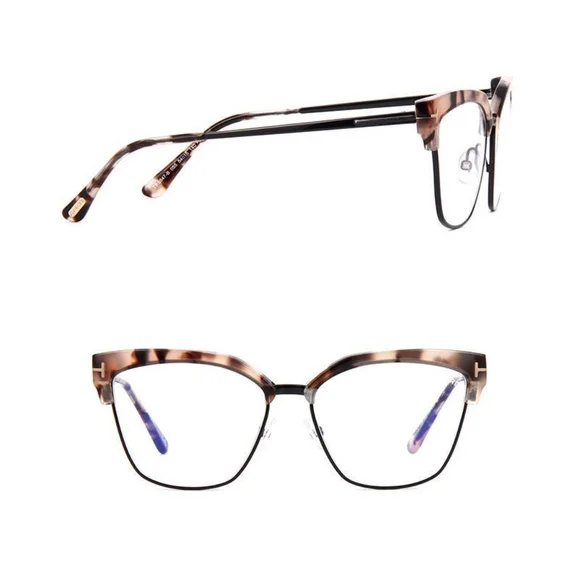 New 💯 Original- Tom Ford EyewearFt5547-B 54 055 IS A Iconic Square Eyeglass