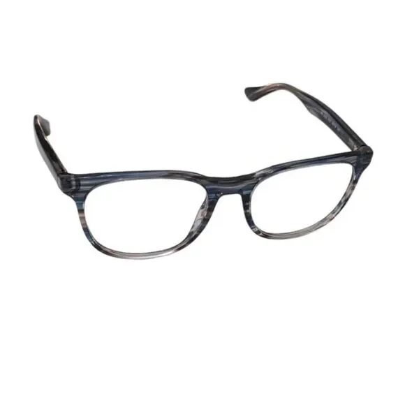 Ray Ban RB 5369 5750‎ Round Blue Havana Eyeglasses Frame Only 50-18-145