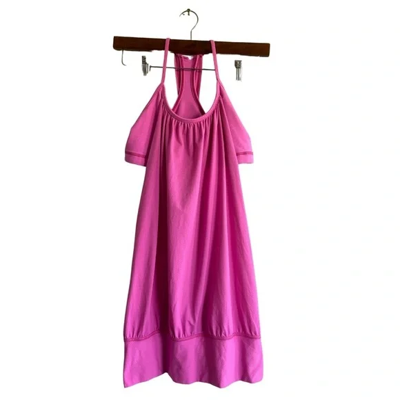 Lululemon pink halter sleeveless top size M‎