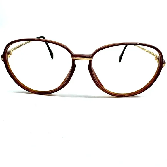 SILHOUETTE model SPX M2777 6054 brown tortoise 54-16-140 H9986‎