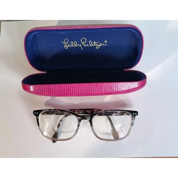 Lilly Pulitzer Aubra Sky Tortoise Glasses 53 18 140 Frames/Case Only