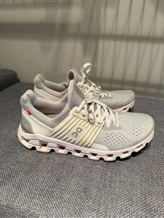 On Cloud Sneakers in Light Gray